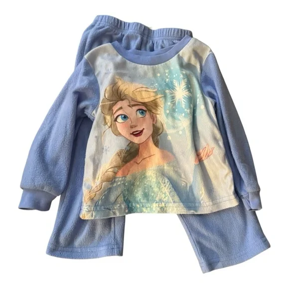 Disney Kids Pajama Set - Pink, Blue, Purple - Picture 5 of 7